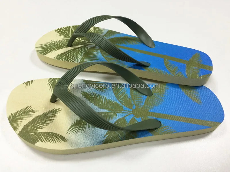 Slipper Casual With Solid Color or Printed Design Men's Shoes