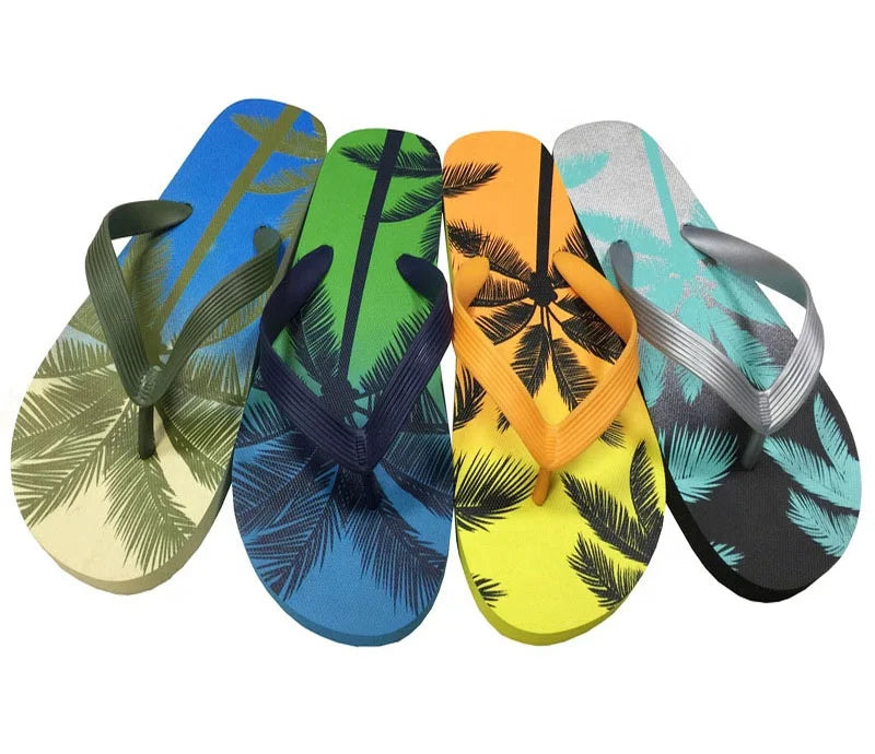 Slipper Casual With Solid Color or Printed Design Men's Shoes